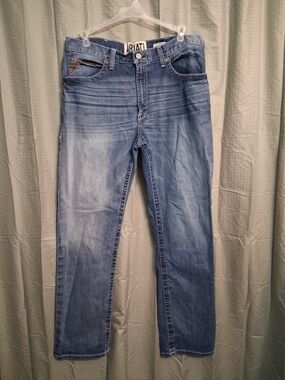 Ariat M2 Relaxed Boot Men's Washed Blue  Jeans